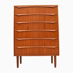 Commode à Tiroirs Vintage en Teck, Danemark, 1960s