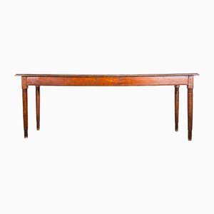 Vintage French Farmhouse Rectangular Dining Table in Oak, 1950s