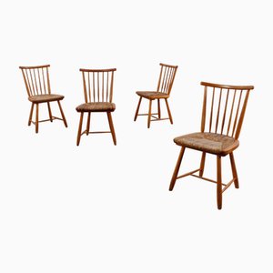 Mid-Century Stühle von Arno Lambrecht für WKS, 1950er-1960er, 4er Set