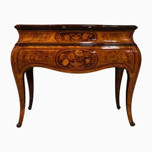 20th Century Louis XV Inlaid Lombard Dressing Table, 1950s