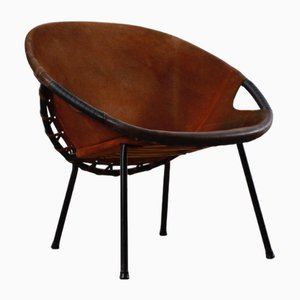 Silla Balloon Mid-Century de Lusch & Co., años 60