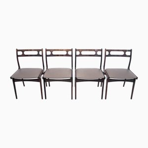 Danish Chairs, 1960s, Set of 4