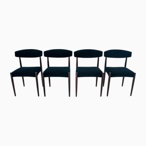 Teak Dining Chairs, 1960s, Set of 4