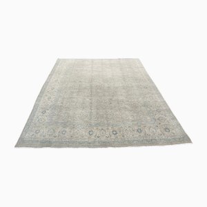 Alfombra turca vintage de lana, años 70