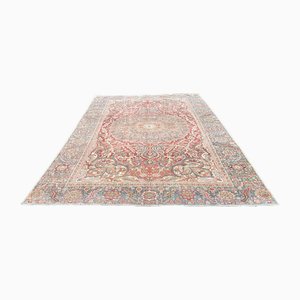 Turkish Handmade Red Rug, 1970s