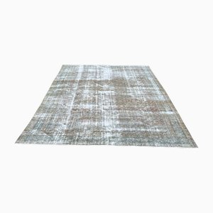Tapis Gris Fait Main, Turquie, 1970s