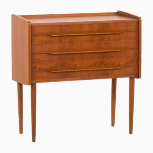 Kleine Dänische Kommode oder Nachttisch aus Teak, 1960er