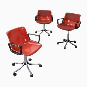 Modus Chairs by Osvaldo Borsani for Tecno, 1970s, Set of 3
