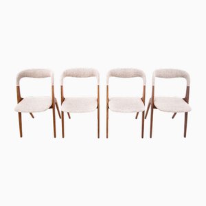 Vintage Stühle, Dänemark, 1960er, 4er Set