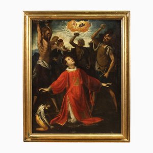 Das Martyrium des Heiligen Stephanus, 1610, Öl auf Holz, gerahmt