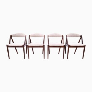 Vintage Chairs by Kai Kristiansen, 1960s, Set of 4