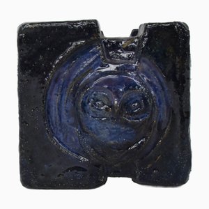Vintage Handles with Stylized Owl, 1970, Set of 2