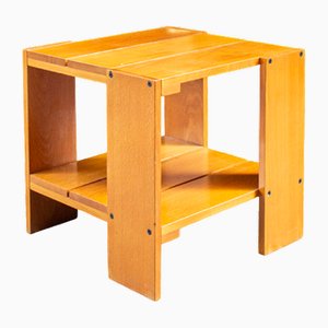 Crate 6 Beech Coffee Table by Gerrit Thomas Rietveld for Cassina, 1980s