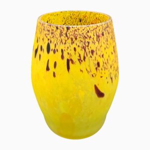 Art Nouveau French Vase by Muller Frès Luneville, 1920s