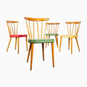 Upholstered Dining Chairs from Erco, 1950s, Set of 4