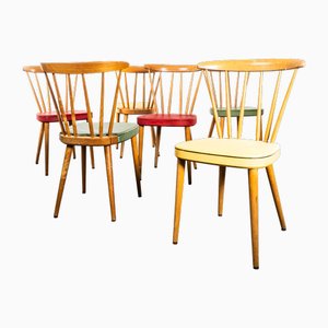 Upholstered Dining Chairs from Erco, 1950s, Set of 6