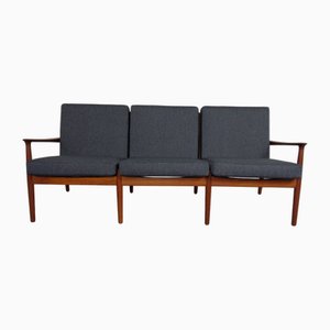 Danish Teak Sofa by Svend Aage Eriksen for Glostrup, 1960s