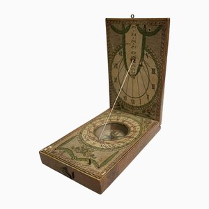 Diptych Sundial by David Beringer, 1700s
