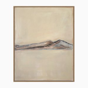 Marilina Marchica, Abstrakte Landschaft, Öl und Pastell auf Leinwand