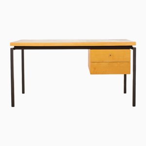 Desk with Square Tubular Steel Frame from Wohnbedarf, 1950
