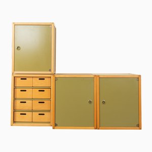 Commode à Tiroirs Modulaire de Flötotto, 1970s, Set de 4