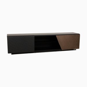 Credenza in legno in pelle di Cattelan Italia