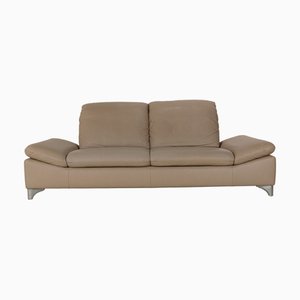Zwei-Sitzer Sofa aus Leder von Willi Schillig