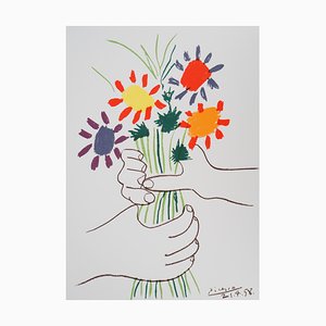 Pablo Picasso, The Bouquet of Peace, Lithograph