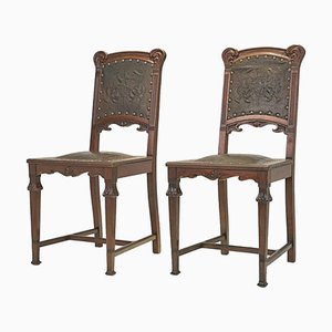 Jugendstil Stühle, Deutschland, 1908, 2er Set