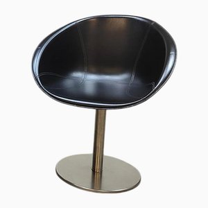 Sillas de comedor giratorias italianas vintage, años 80. Juego de 6