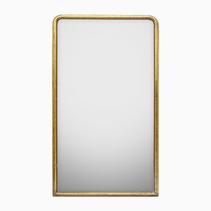 Monumental 19th Louis Philippe Mirror with Slim Frame