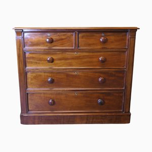Grande Commode Victorienne en Acajou