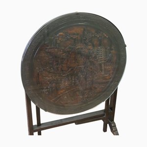 Metamorpher Kaminschirm oder Couchtisch, 1920er