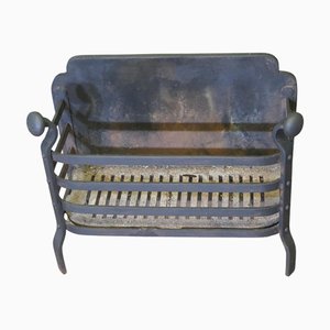 Grille de Feu Autonome en Fer, 1900s