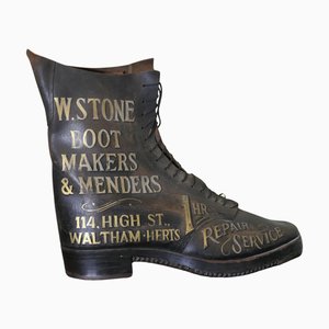Enseigne de Magasin de Chaussures, 1900s