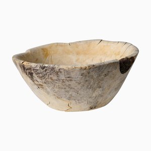 Antique Swedish in Birch Root Bowl