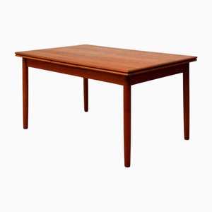 Dining Table in Teak, Denmark, 1950s-1960s