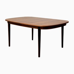 Large Oval Dining Table in Santos Rosewood, 1950s-1960s, Denmark