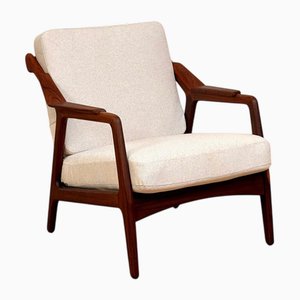 Fauteuil en Teck par H. Brockmann-Petersen, Danemark, 1950s-1960s