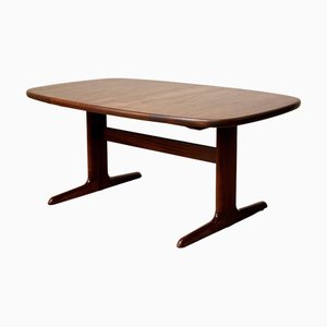 Oval Dining Table in Teak from Skovby, Denmark, 1960s-1970s