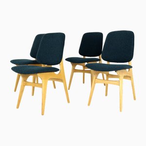 Chaises Bergen dans le style d'Arne Hovmand Olsen, Set de 4