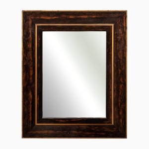 Victorian Calamander and Parcel Gilt Wall Mirror