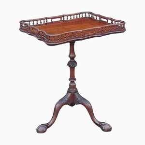 George III Mahogany Snap Top Table