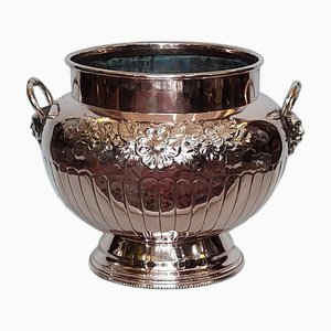Victorian Copper Planter Log Bucket