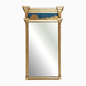 Miroir Regency en Bois Doré