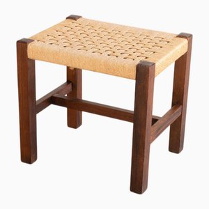 Vintage Brutalist Stool, 1960s