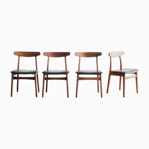 Rosewood Dining Chairs, Set of 4
