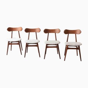 Chaises de Salle à Manger Kastrup par Louis Van Teeffelen, Set de 4