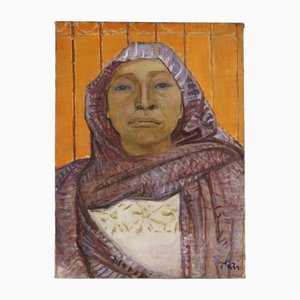 Orazi, Portrait, Öl auf Leinwand