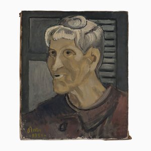 Orazi, Portrait, Öl auf Leinwand